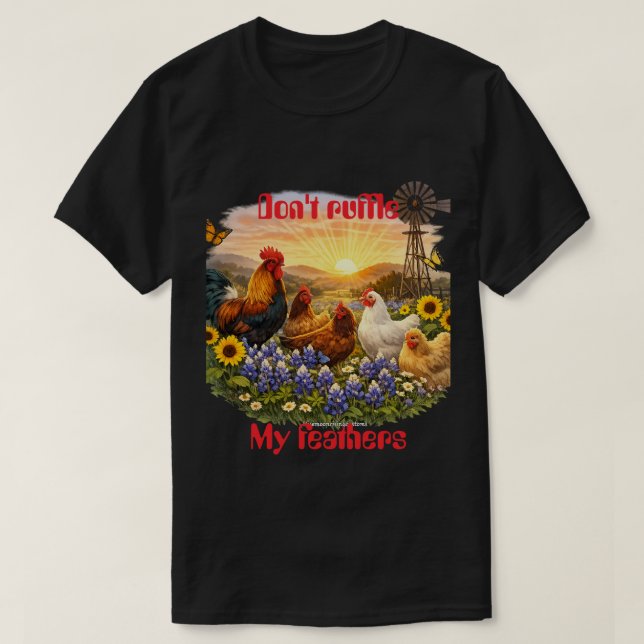 Camiseta Ruffle  (Frente do Design)