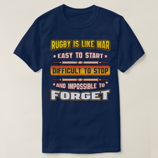 Camiseta Rugby (Frente do Design)