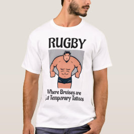 Camiseta Rugby Bruises - Unisex Rugby T-Shirt