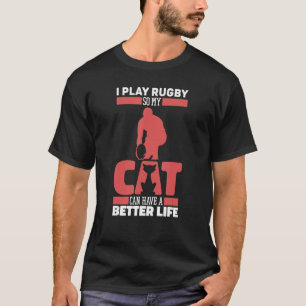 Camiseta Rugby Cat - Liga dos Jogadores da União