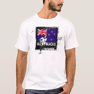 Camiseta Rugby de Nova Zelândia todo o t-shirt 5 dos preto