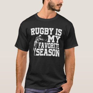 Camiseta Rugby É A Minha Época Favorita