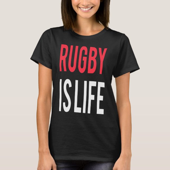 Camiseta Rugby É A Rapariga Da Cara (Frente)