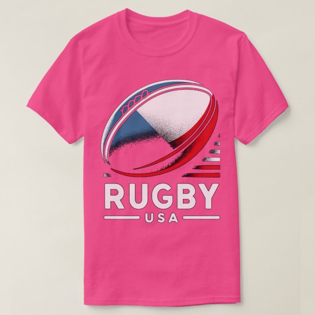 Camiseta Rugby EUA (Frente do Design)