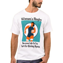 Rugby feminino - Unisex Rugby T-Shirt