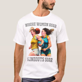 Camiseta Rugby feminino - Unisex Rugby T-Shirt