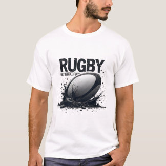Camiseta Rugby – Força Irresistível Estilo Tinta