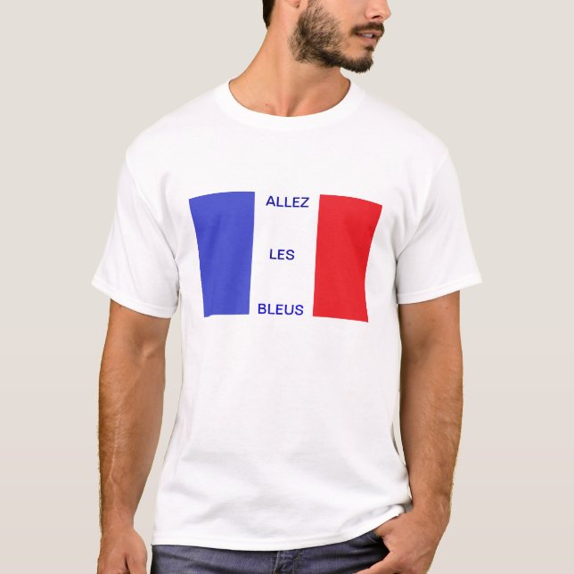Camiseta Rugby Français do t-shirt (Frente)