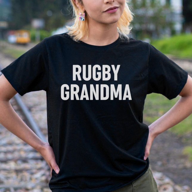 Camiseta Rugby Grandma (Criador carregado)