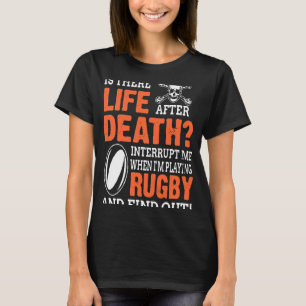 Camiseta Rugby Life Death