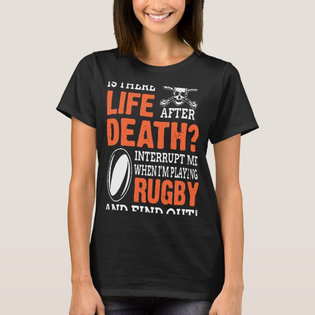 Camiseta Rugby Life Death (Frente)