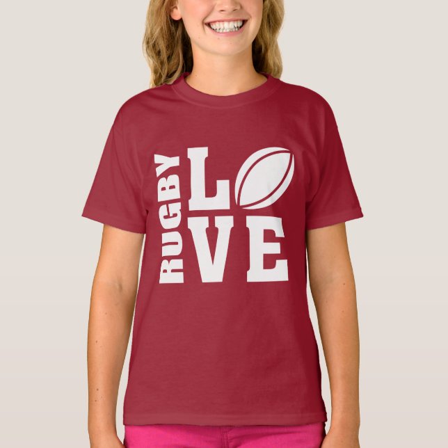 Camiseta Rugby Love (Frente)
