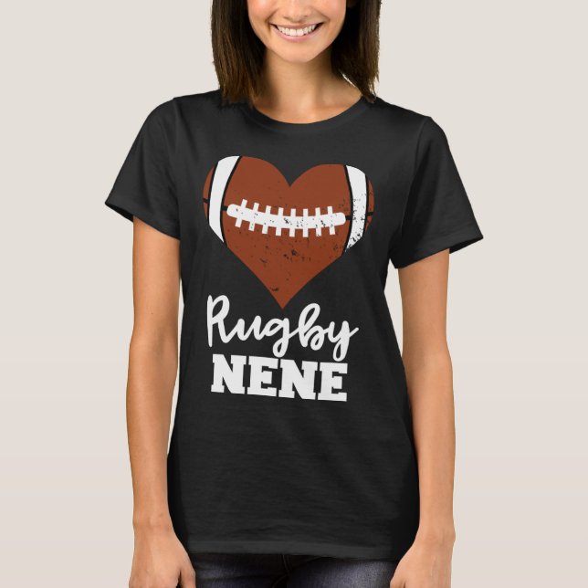 Camiseta Rugby Nene Heart  Rugby Player Nene (Frente)