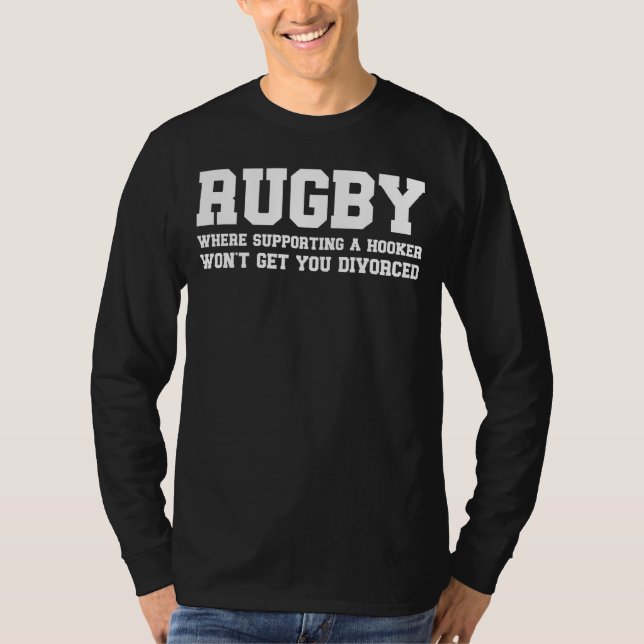 Camiseta Rugby Para Ônibus De Jogadores De Rugby (Frente)