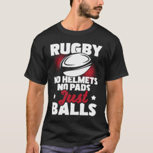 Camiseta Rugby Sem Capacetes Sem Pads Apenas Jogador De Rug