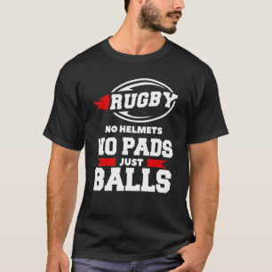Camiseta Rugby Sem Capacetes Sem Pads Bola Rugger Rugby P