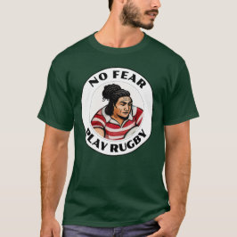 Camiseta Rugby sem medo - Unisex Rugby