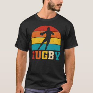 Camiseta Rugby Sport Lover - Retro do treinador da equipe d