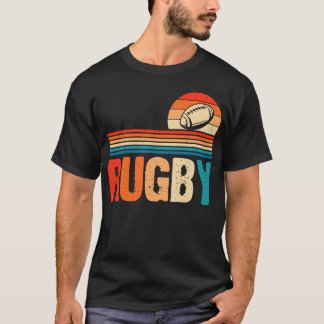 Camiseta Rugby Sport Lover - Retro do treinador da equipe d