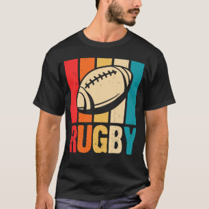 Camiseta Rugby Sport Lover - Retro do treinador da equipe d