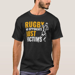 Camiseta Rugby Sports Rugby Sem Opositores Apenas Vítimas R