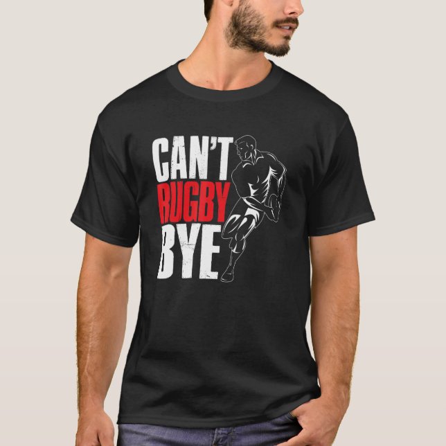 Camiseta Rugby Sports Rugbys não jogador de Rugby Bye (Frente)