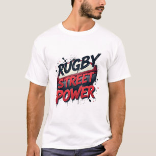 Camiseta Rugby Street Power – Esportes Urbanos com Grafite