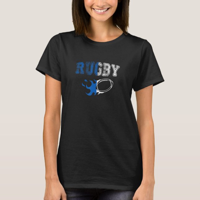 Camiseta Rugby Supporter Ball Nações Escócia (Frente)