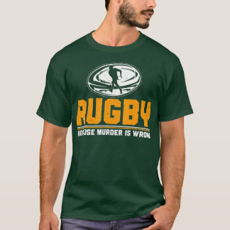 Camiseta Rugbys Funny Rugby Jogador de Rugger