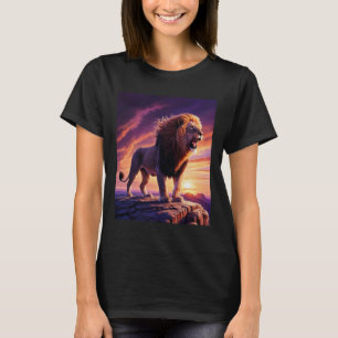 Camiseta Rugido De Independência Liberdade Leão T Adesivo 