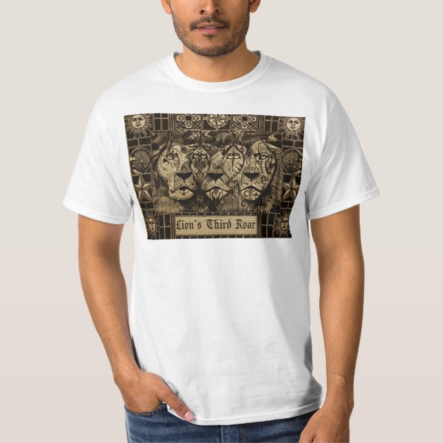 Camiseta Rugido do leão o terceiro (Frente)