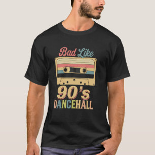 Camiseta Ruim como o Retro Turntable do Dancehall Vintage D