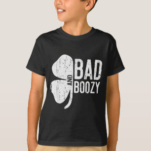 Camiseta Ruim e Embriagada Irlandeses Homens Mulhe