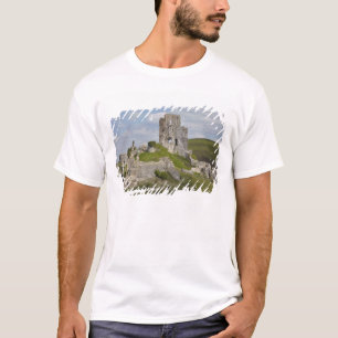 Camiseta Ruínas do Castelo Corfe, perto de Wareham, Dorset,