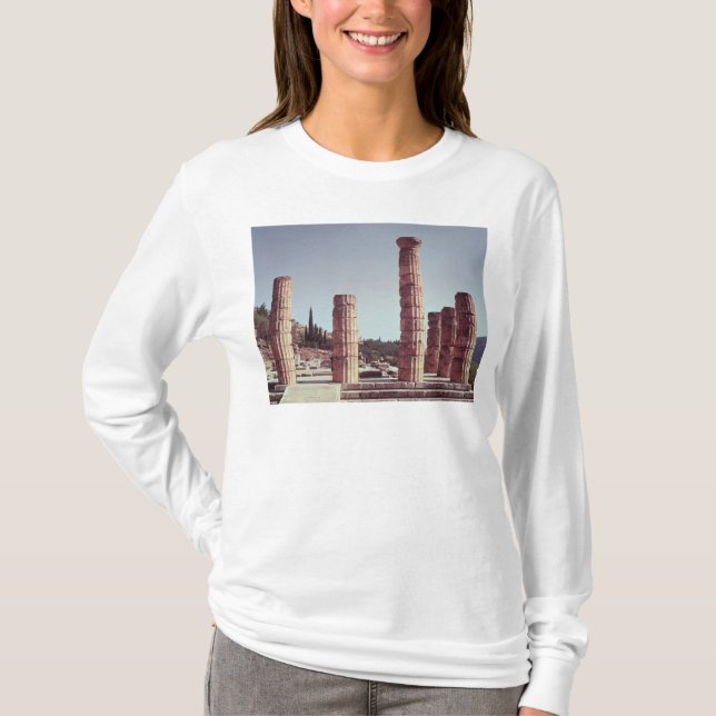 Camiseta Ruínas do templo de Apollo (Frente)