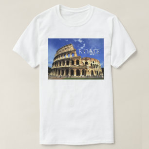 Camiseta Ruínas Famosas do Coliseu Roma Itália