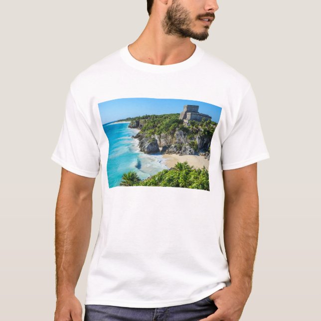 Camiseta Ruínas maias de Tulum (Frente)