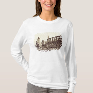 Camiseta Ruínas perto do compartimento de pó, Ypres, em