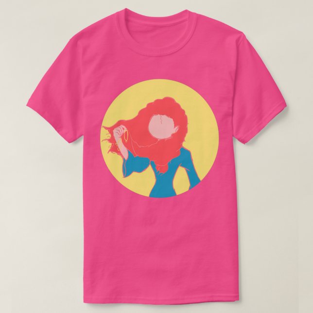 Camiseta ruiva 5 (Frente do Design)