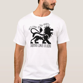 Camiseta Rujir como um leão