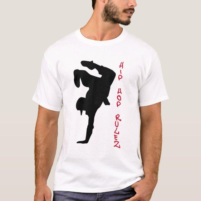 Camiseta Rulez de Hip Hop! (Frente)