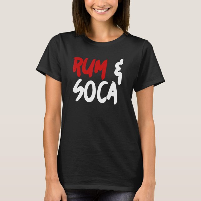 Camiseta Rum and Soca (Frente)