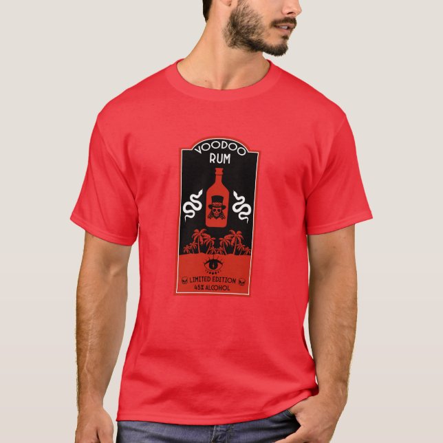 Camiseta Rum de Vodu Caribenho (Frente)