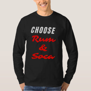 Camiseta Rum E Soca Trinidad Heritage Women And Men
