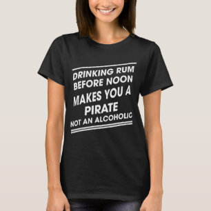 Camiseta Rum Faz De Você Um Humor Sarcástico Alcoólico