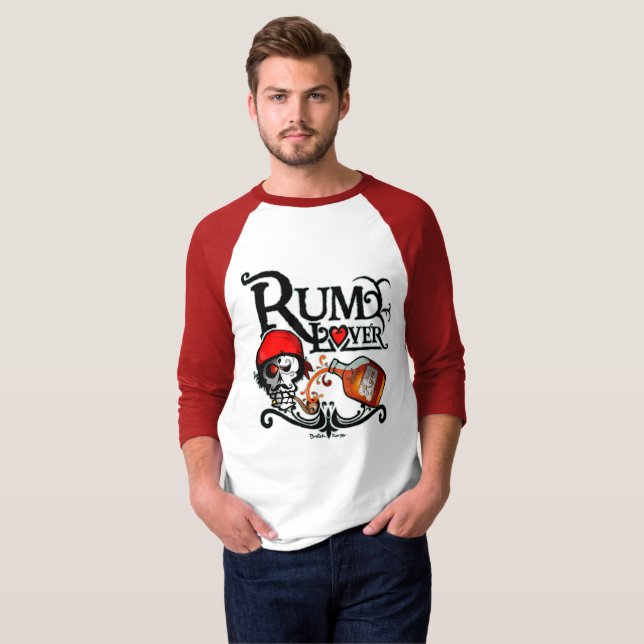 Camiseta Rum lover (Frente Completa)