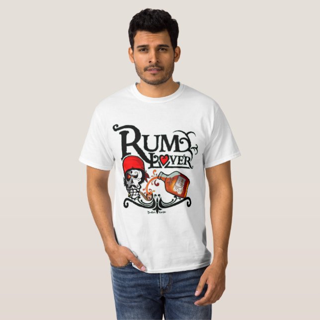 Camiseta Rum lover (Frente Completa)