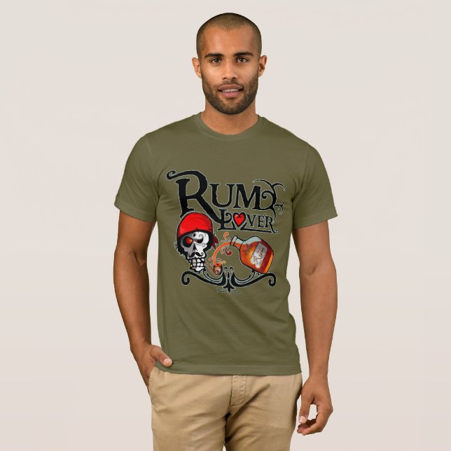 Camiseta Rum lover (Frente Completa)