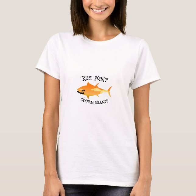 Camiseta Rum Point Ilhas Cayman (Frente)