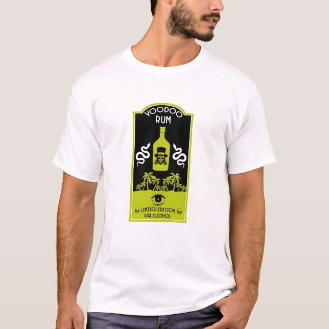Camiseta Rum Voodoo Caribenho (Frente)